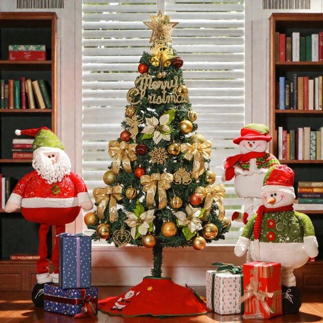 PrimeBulk 심플 150cm 트리 풀세트