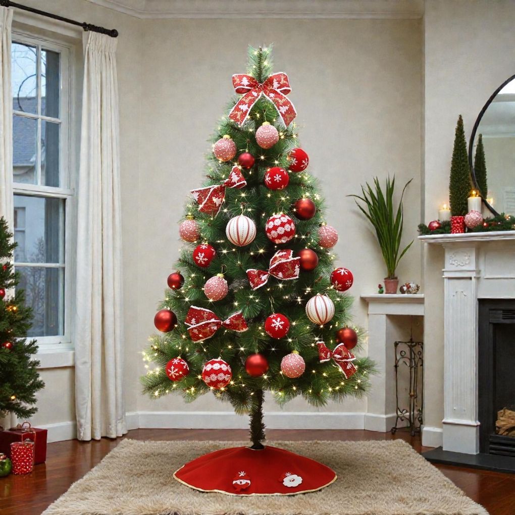 PrimeBulk 클래식 150cm 솔잎 트리 풀세트(전구포함)