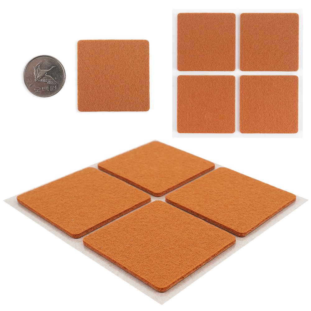 소음 방지 패드 사각 대 8P 진동 흡수 의자 테이블