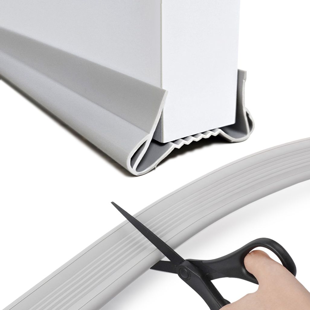 방문 틈막이 회색 틈새막이 틈새 문틈막이 바람막이