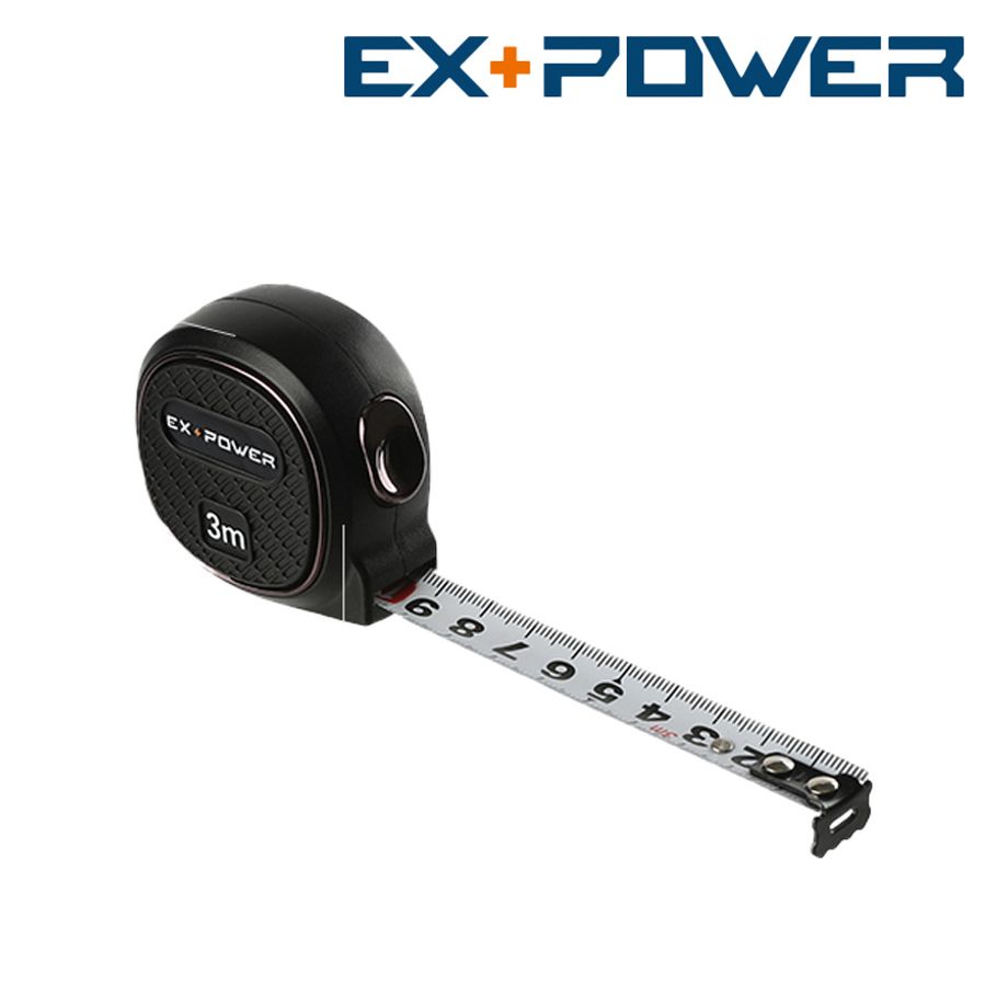 자동줄자 원터치 G그립 블랙 오토락 자석 3mX16 마그넷 줄자