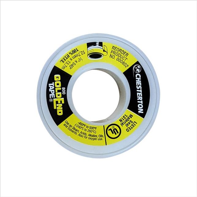 단면테이프 테프론밀봉 체스타톤800 12.7mmX13.7M 2개