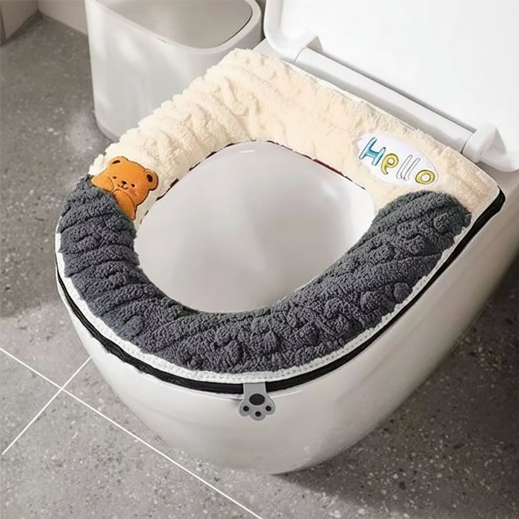 누가와 부드럽고 편안한 변기 쿠션 시트