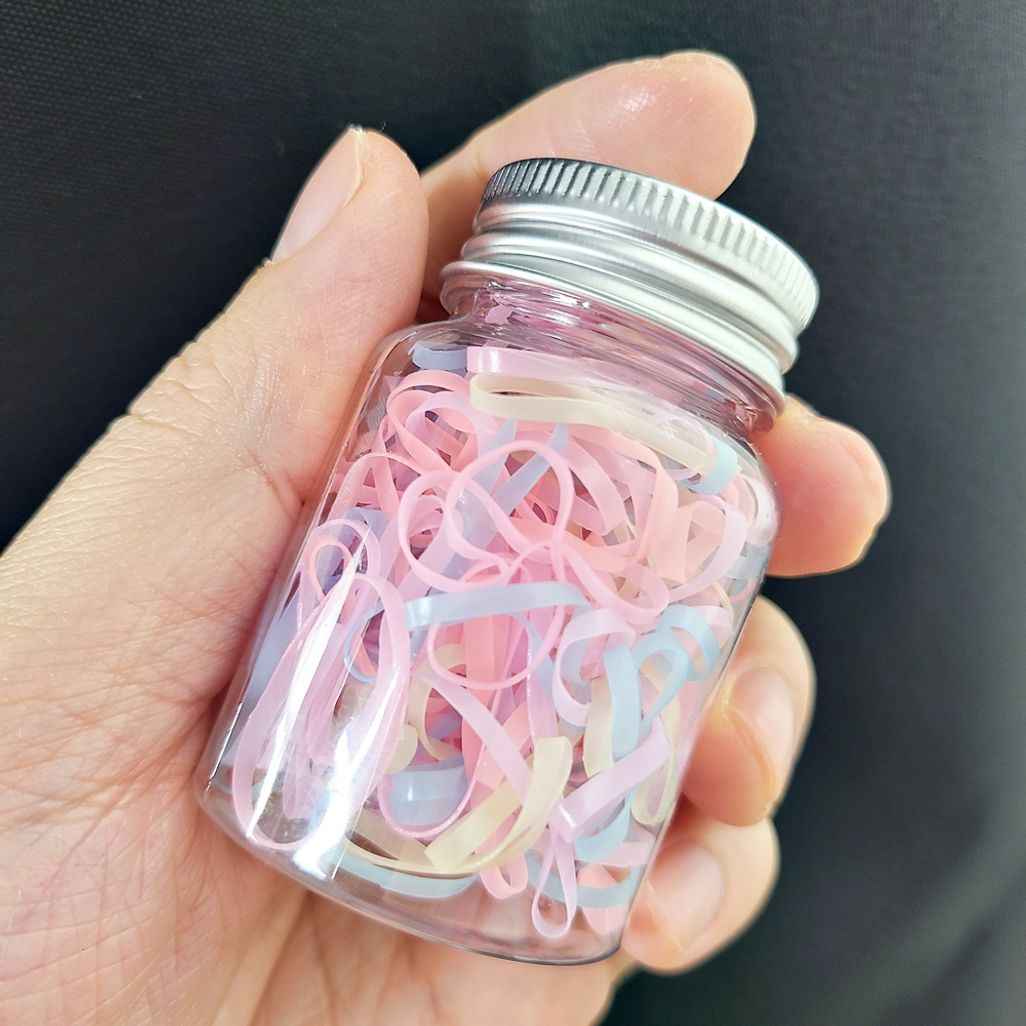 여성 TPU 머리 고무줄 100p