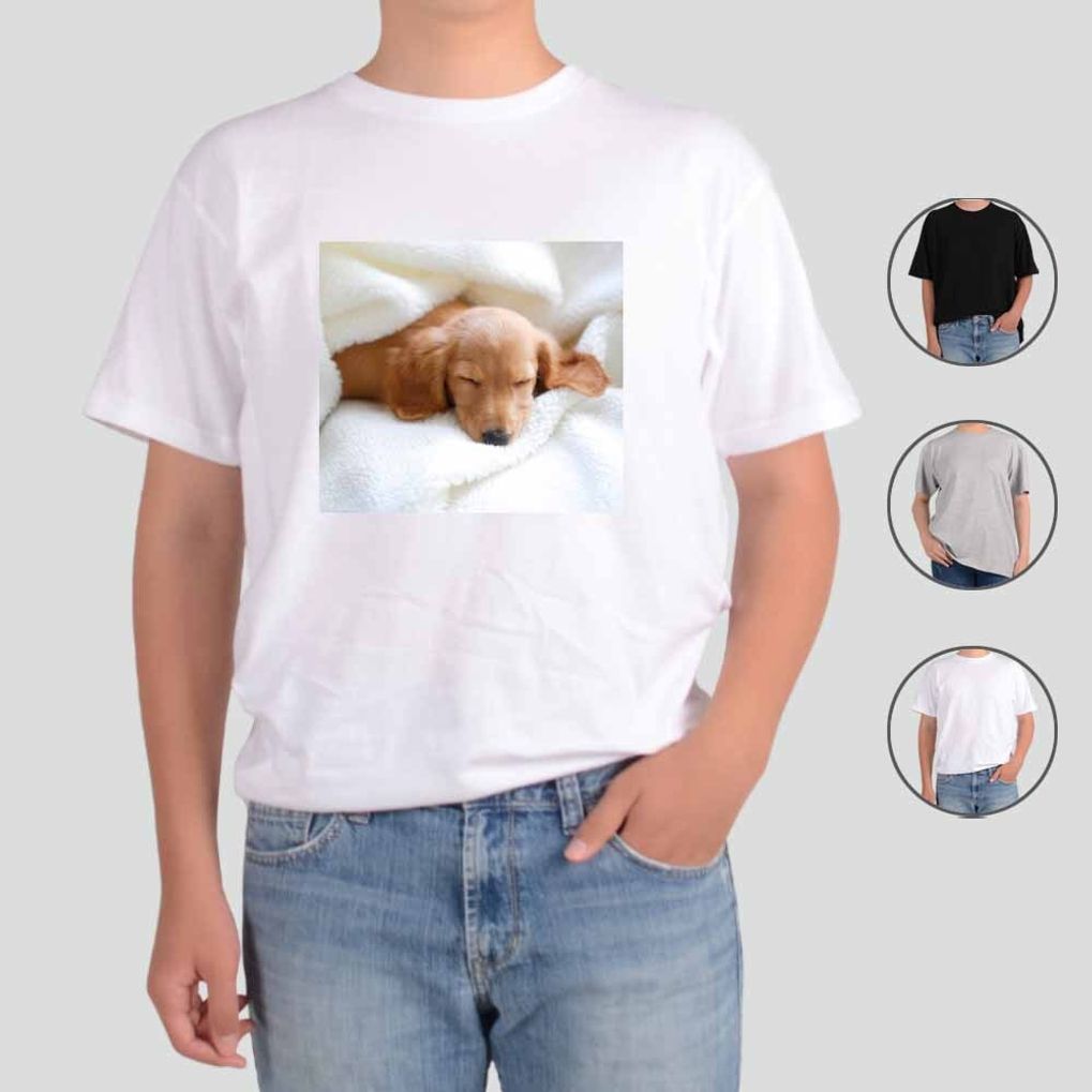 반팔티 반려동물 강아지 1번 그림 다양한색상 전사이즈