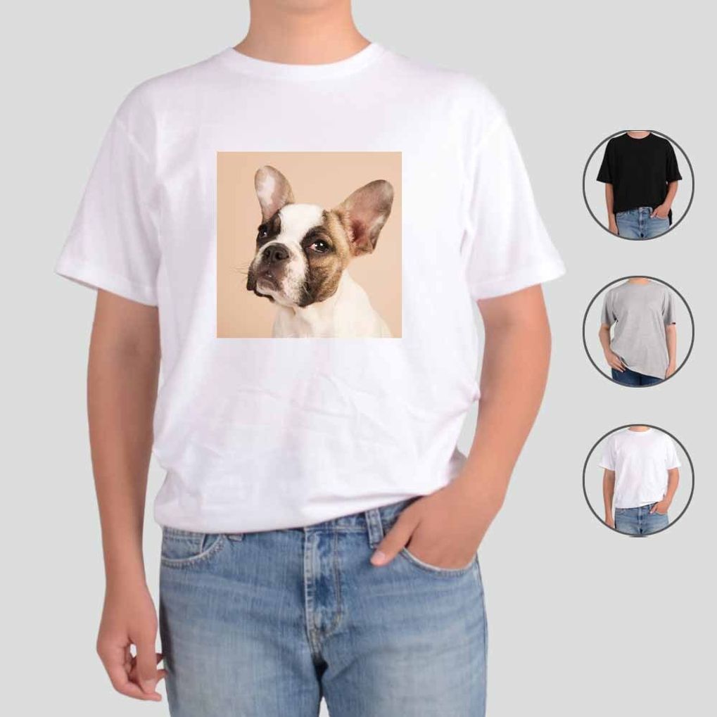 반팔티 반려동물 강아지 7번 그림 다양한색상 전사이즈