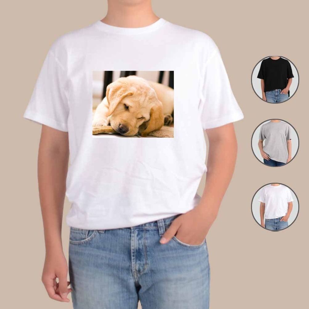 반팔티 반려동물 강아지 8번 그림 다양한색상 전사이즈