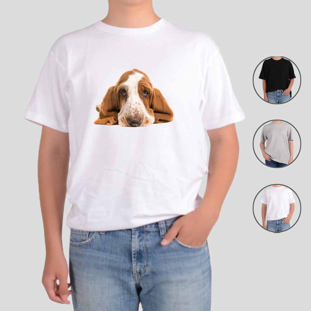 반팔티 반려동물 강아지 10번 그림 다양한색상 전사이즈