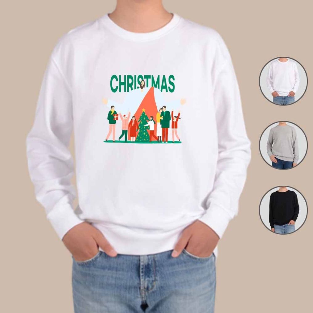 반팔티 크리스마스 성탄절 교회 2번 그림 다양한색상 전사이즈