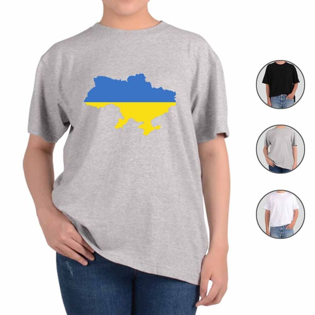 반팔티 국기 유럽국가 우크라이나 3번 그림 다양한색상 전사이즈