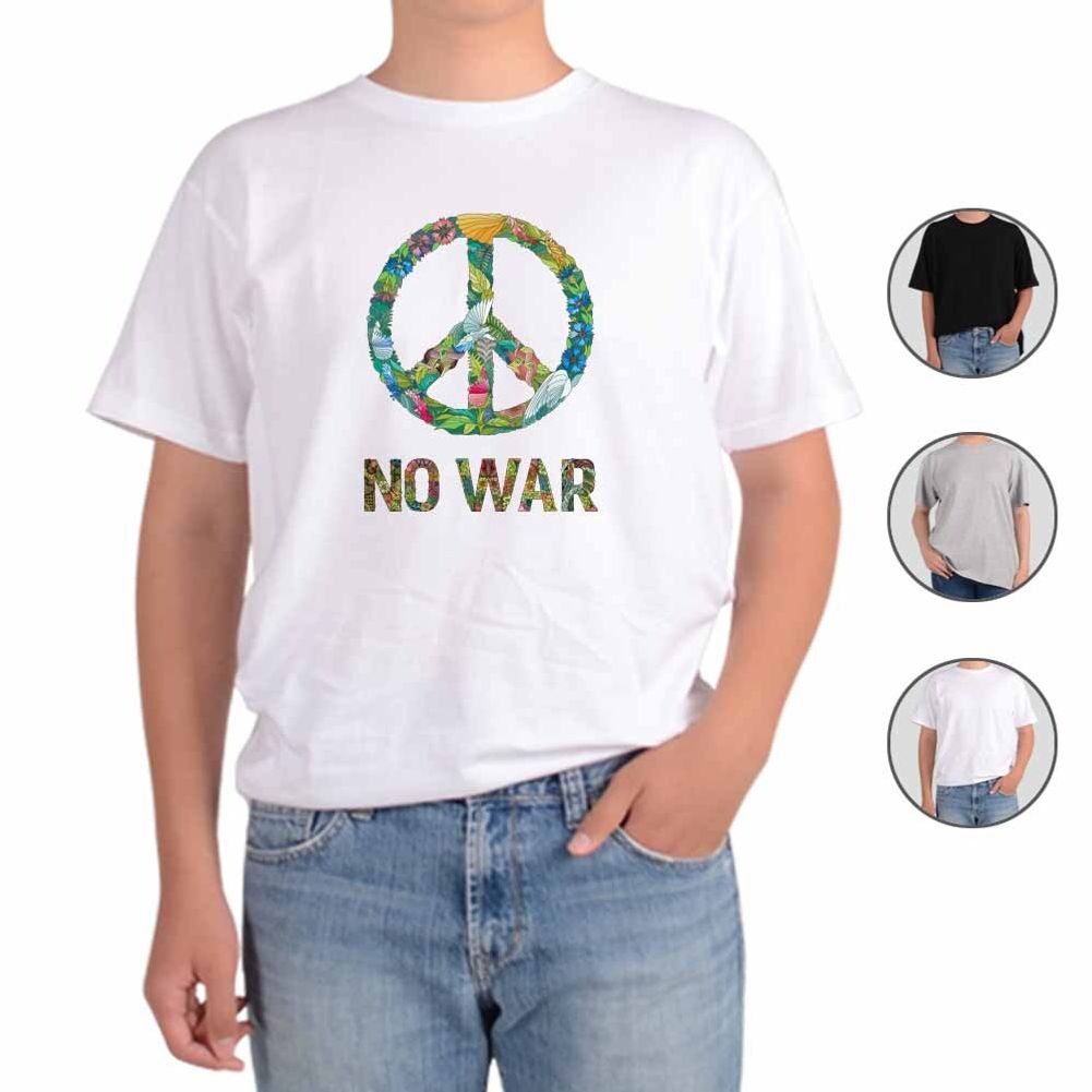 반팔티 무기 WAR PEACE 전쟁과평화 3번 그림 다양한색상 전사이즈