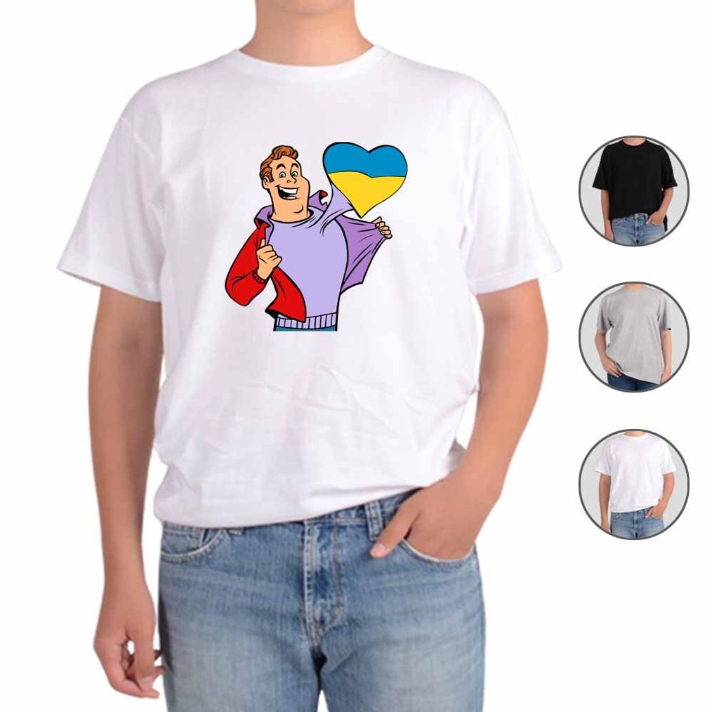 반팔티 국기 유럽국가 우크라이나 6번 그림 다양한색상 전사이즈