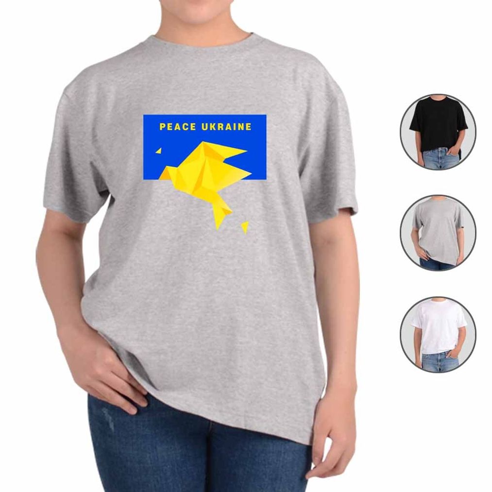 반팔티 NO WAR 평화 유럽 우크라이나 8번 그림 다양한색상 전사이즈