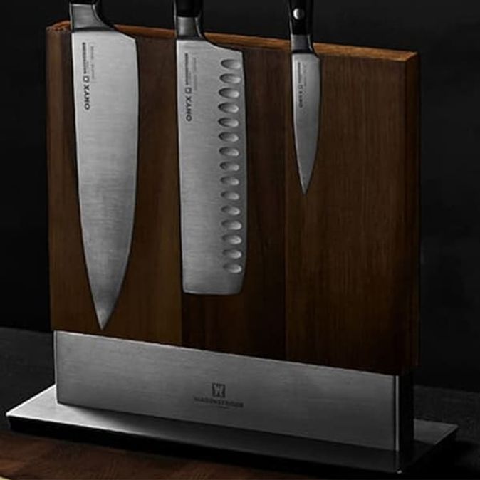 바겐슈타이거 칼블럭 주방칼 도마 거치대 칼브럭 칼꽂이 팀버크래프트