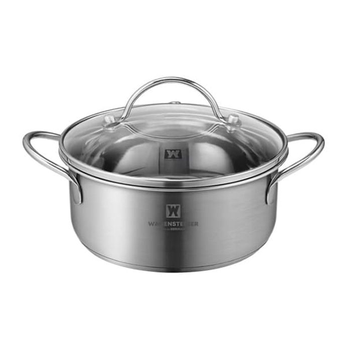 바겐슈타이거 양수냄비 이유식 라면 찌개 인덕션 스텐냄비 16cm