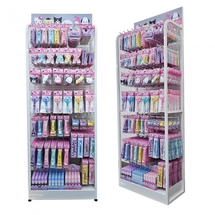 (바이하츠) 산리오캐릭터즈 문구 진열대세트 No.13 / 600x270x1710mm