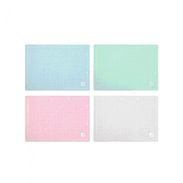 윈스타 반투명커팅매트 A1 핑크 데스크패드 / 900x620