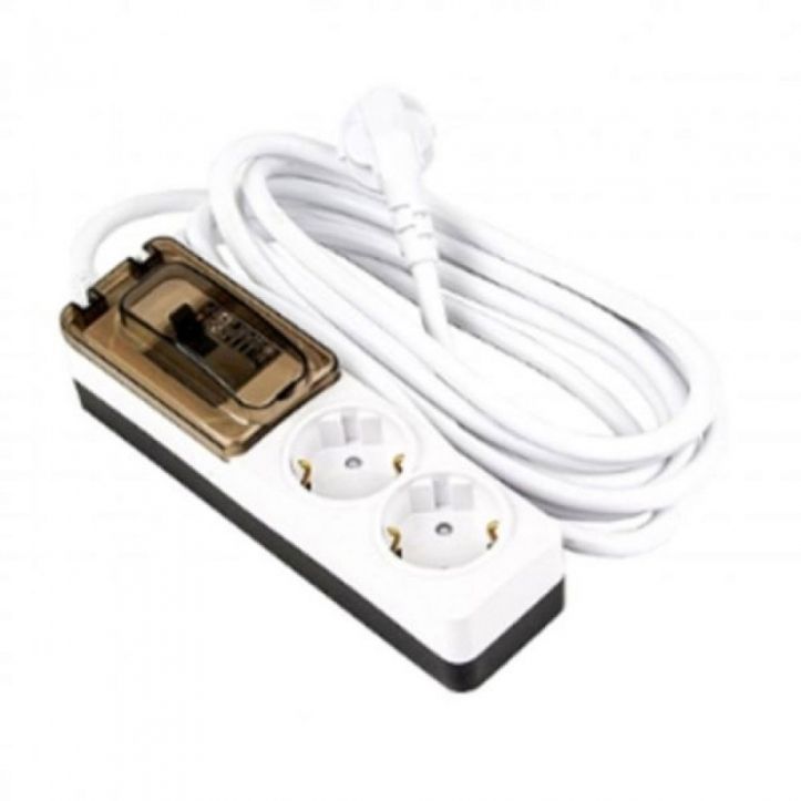 (명경) 멀티탭 고용량 배선차단형 2구 3M