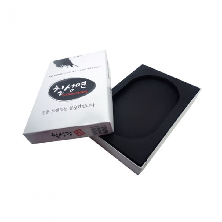 칠성당 칠성연 사각 돌벼루 5호 미술용품 / 180x270x34mm