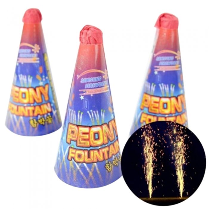 파티클럽 분수폭죽 함박꽃분수 / 50x100mm