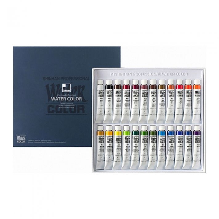신한 수채화물감 24색 7.5mL 미술용품
