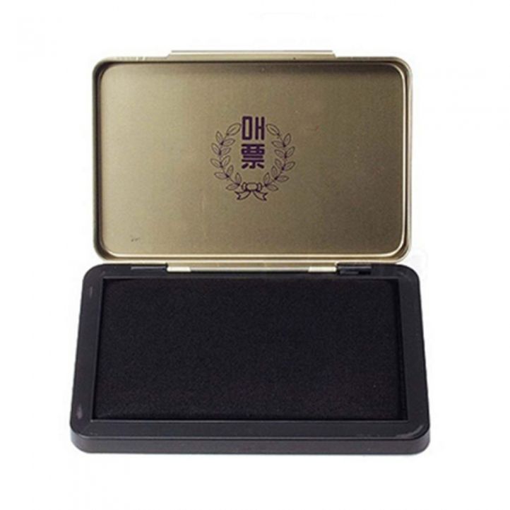 매표 스탬프패드 특대 흑색 스탬프잉크 / 160x110x15