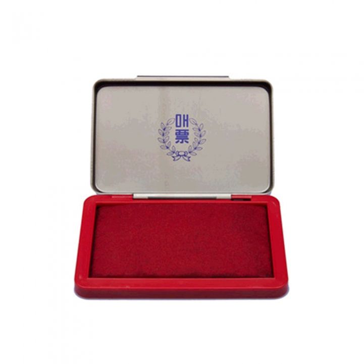 매표 스탬프패드 특대 적색 / 160x110x15