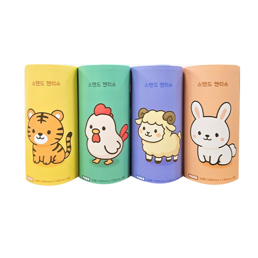 스탠드 캔티슈 50매 4개세트