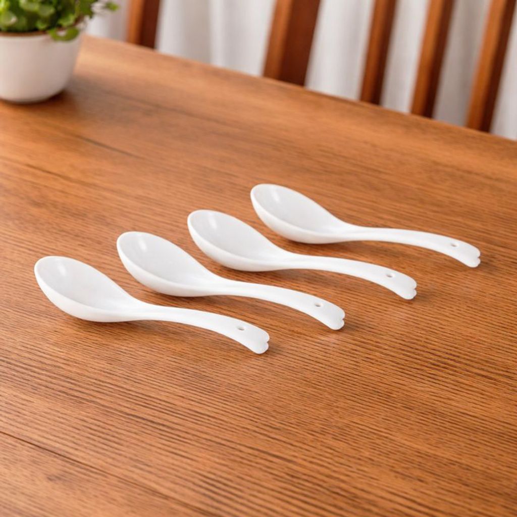 본차이나 국물스푼 4P세트