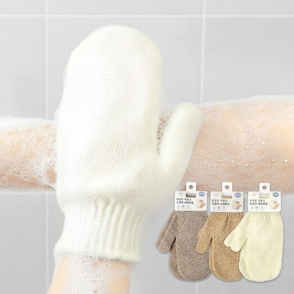 나무이야기 손모아 샤워장갑 2P