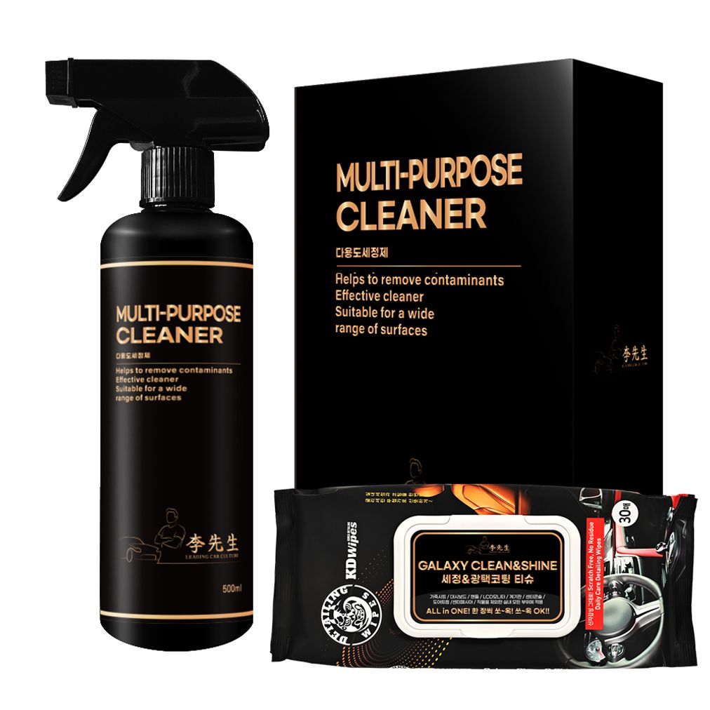 (묶음할인) 이선생 다용도세정제 500ml+이선생 세정광택코팅티슈 30매(12개이상 주문)