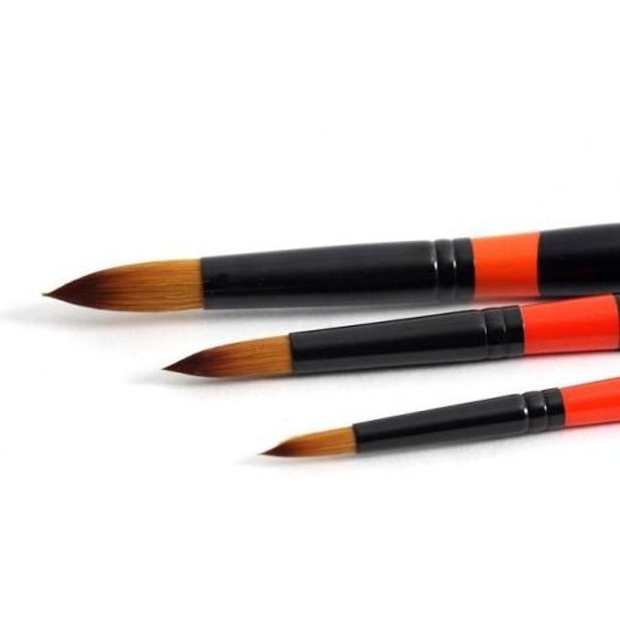 칠성당 인조황모 730 환붓(수채용) 4호 (12개입)