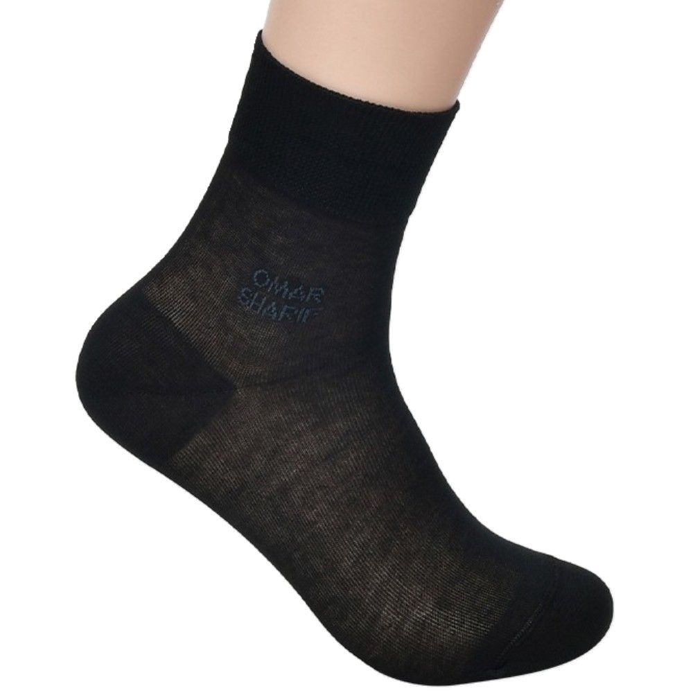 무채색 깔끔한 실켓면 신사 미니 양말 5족