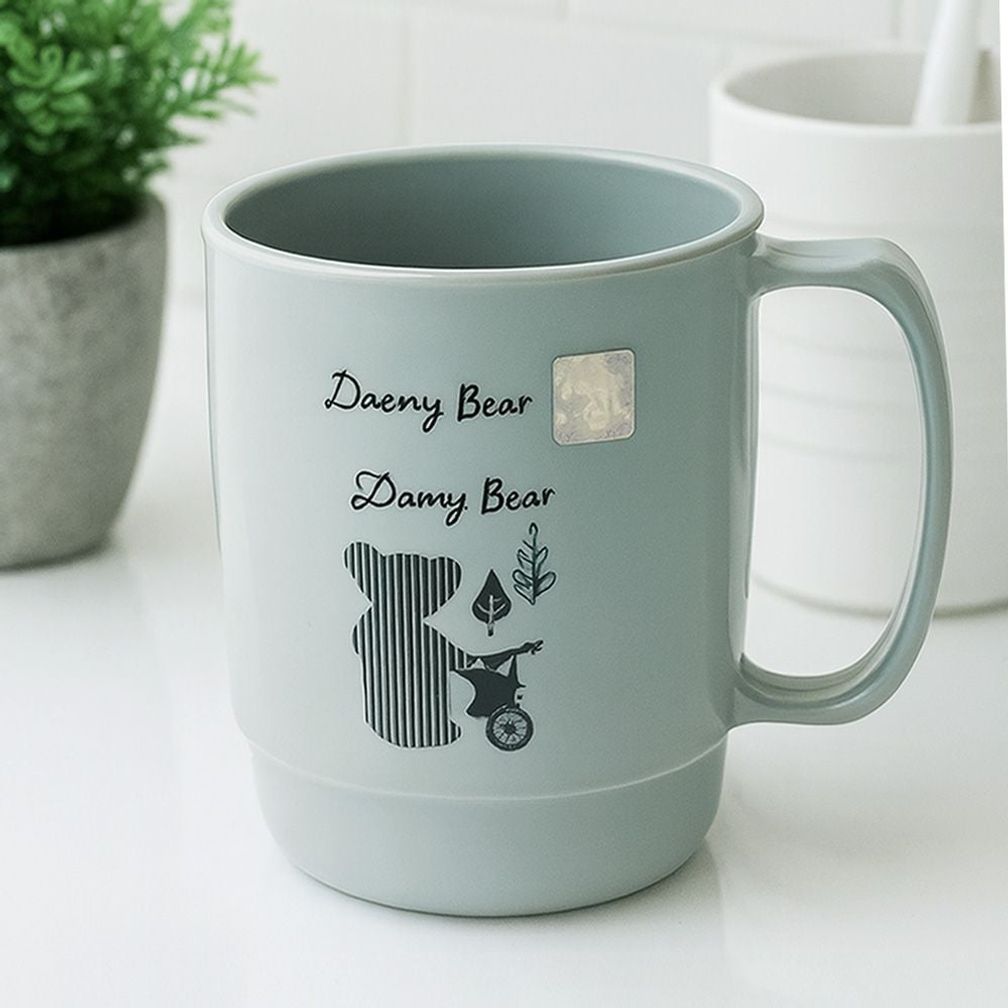 데니베어 양치컵 중 그레이