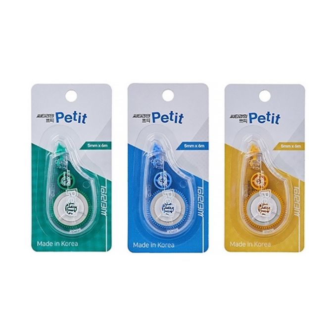 씨티라인 쁘띠 수정테이프 블리스터타입 화이트 / 5MMx6M (1개입)