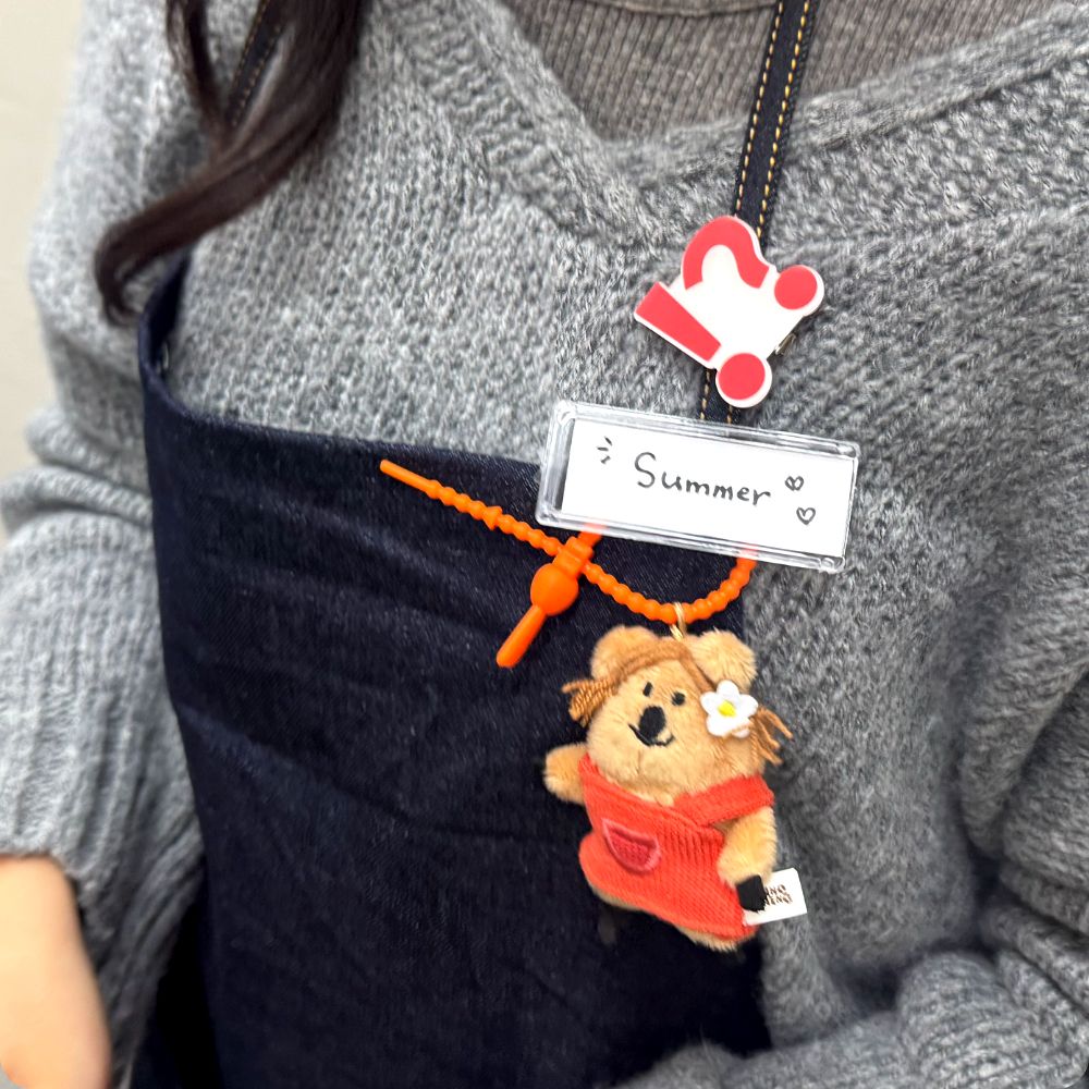 이모지 이모티콘 머리핀 놀람