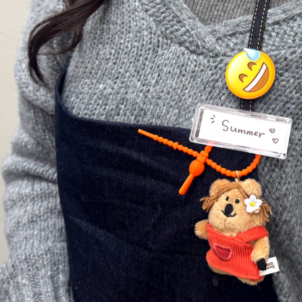 이모지 이모티콘 머리핀 난감