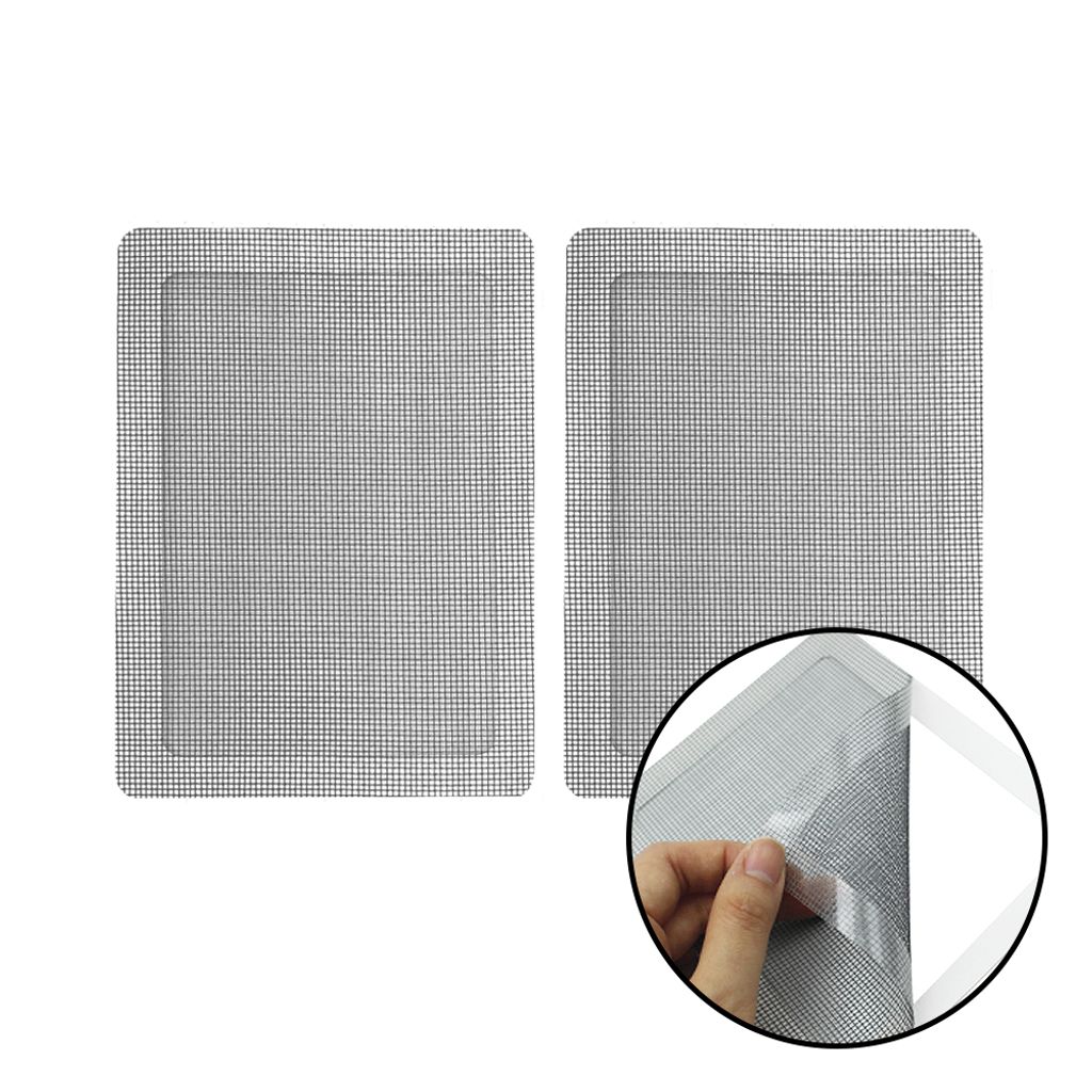 벌레차단 접착용 보수용 방충망 해충방지 구멍보수 수리 대형 2P