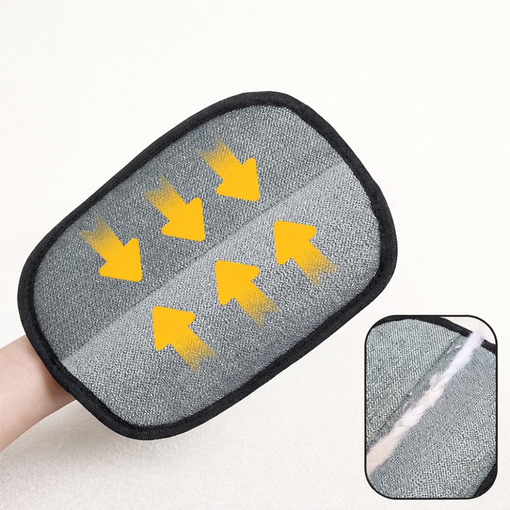 앞뒤로 사용 가능한 양방향 반려동물 털제거 장갑