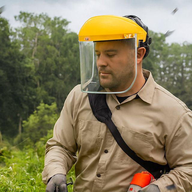 안전 보호면 예초 제초 얼굴 안면 보호구