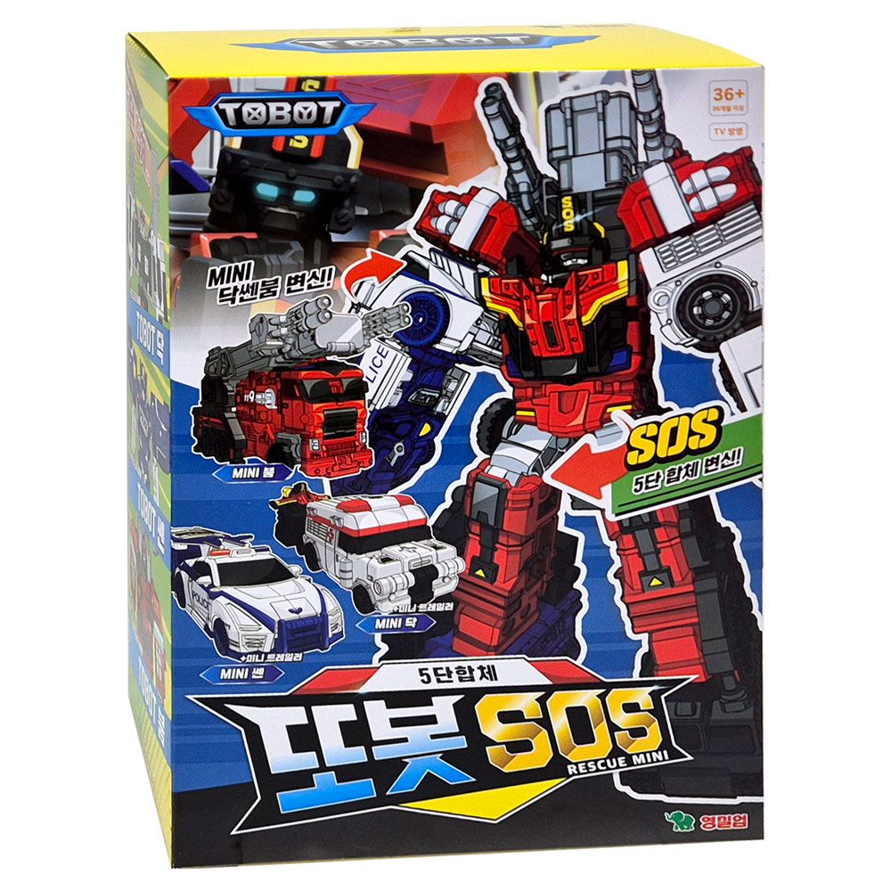 또봇 SOS 레스큐 미니 자동차 변신 로봇 로보트 어린이 장난감 완구 선물