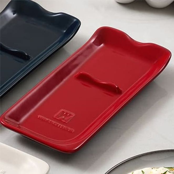 바겐슈타이거 조리도구 거치대 국자 뒤집개 집게 받침 홀더 레드