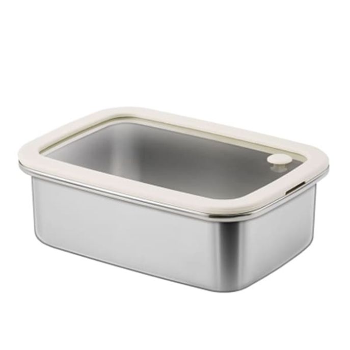 바겐슈타이거 스텐 반찬통 전자레인지 오븐 용기 밀폐 찬통 1000ml