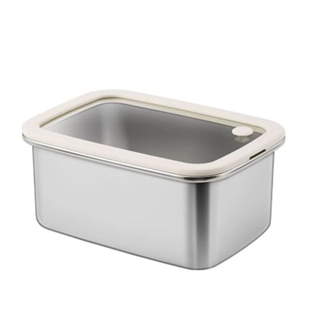 바겐슈타이거 스텐 반찬통 전자레인지 오븐 용기 밀폐 찬통 1500ml