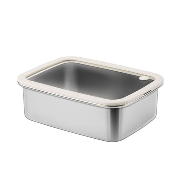 바겐슈타이거 스텐 반찬통 전자레인지 오븐 용기 밀폐 찬통 1900ml