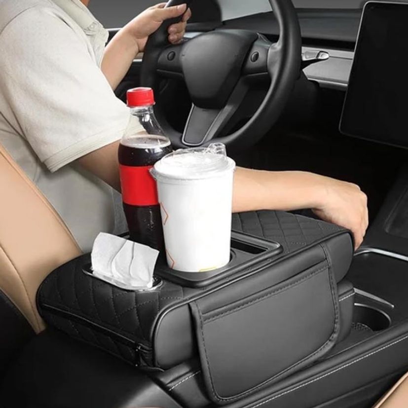 컵홀더 암레스트 사이드 포켓 수납으로 실용적인 콘솔박스