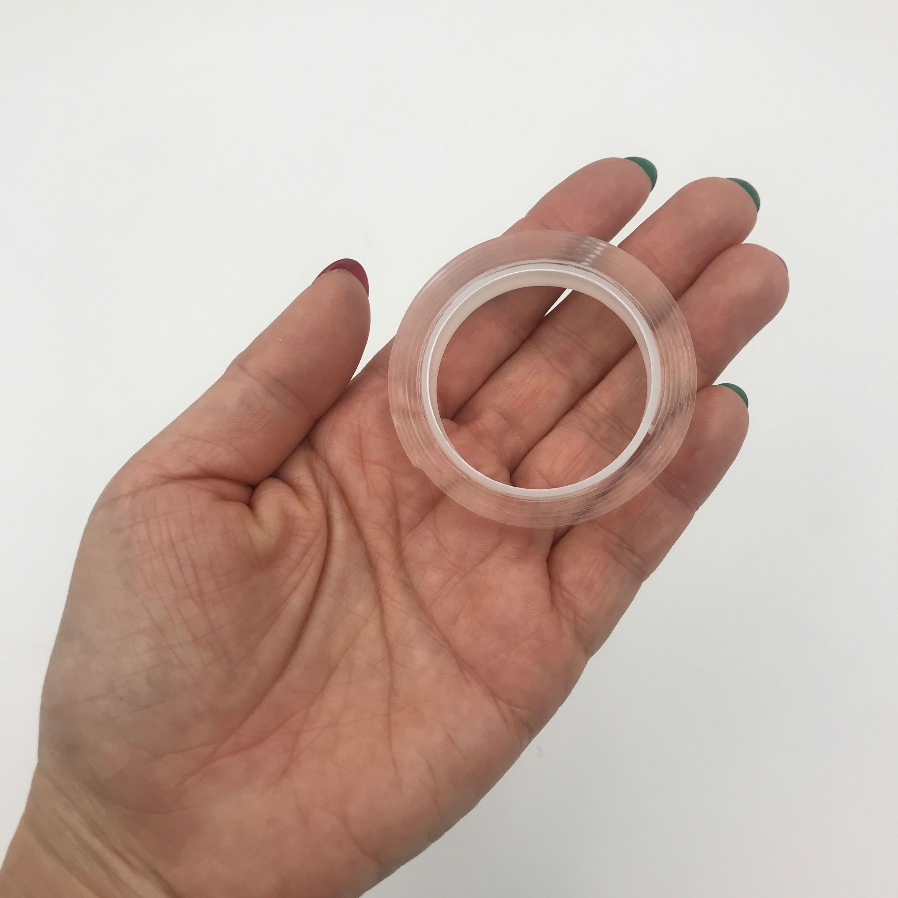 실리콘 양면 테이프 너비 1cm 길이 1m