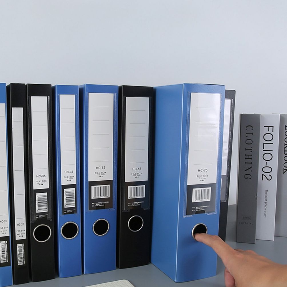 A4파일케이스 두꺼운PP문서박스 서류정리함 북스타일바인더