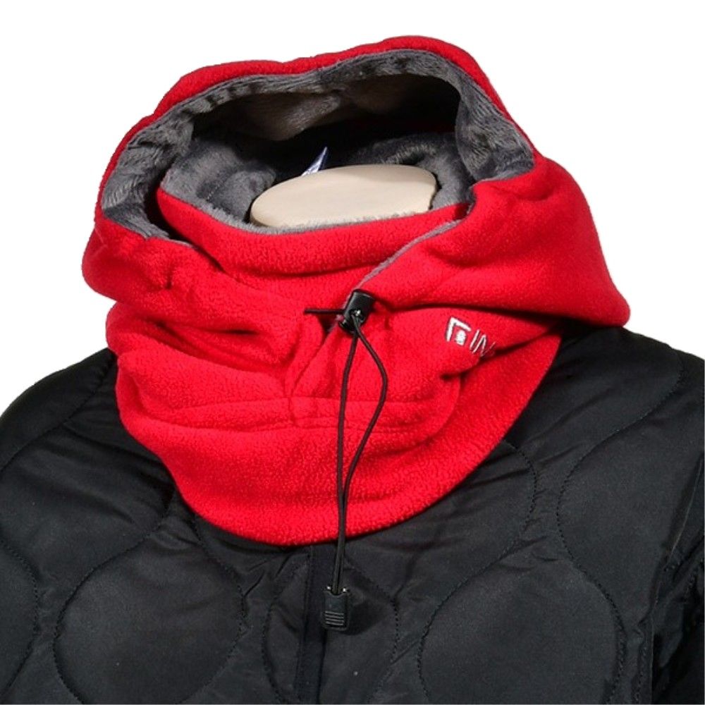 스판 신축성탁월한 김서림방지 후드형 워머