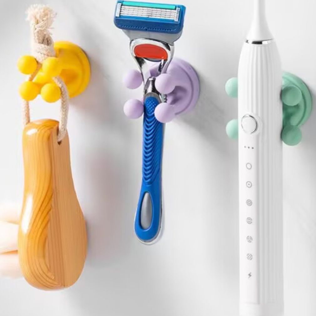 문어발 무타공 차키 걸이 다용도 접착 고리